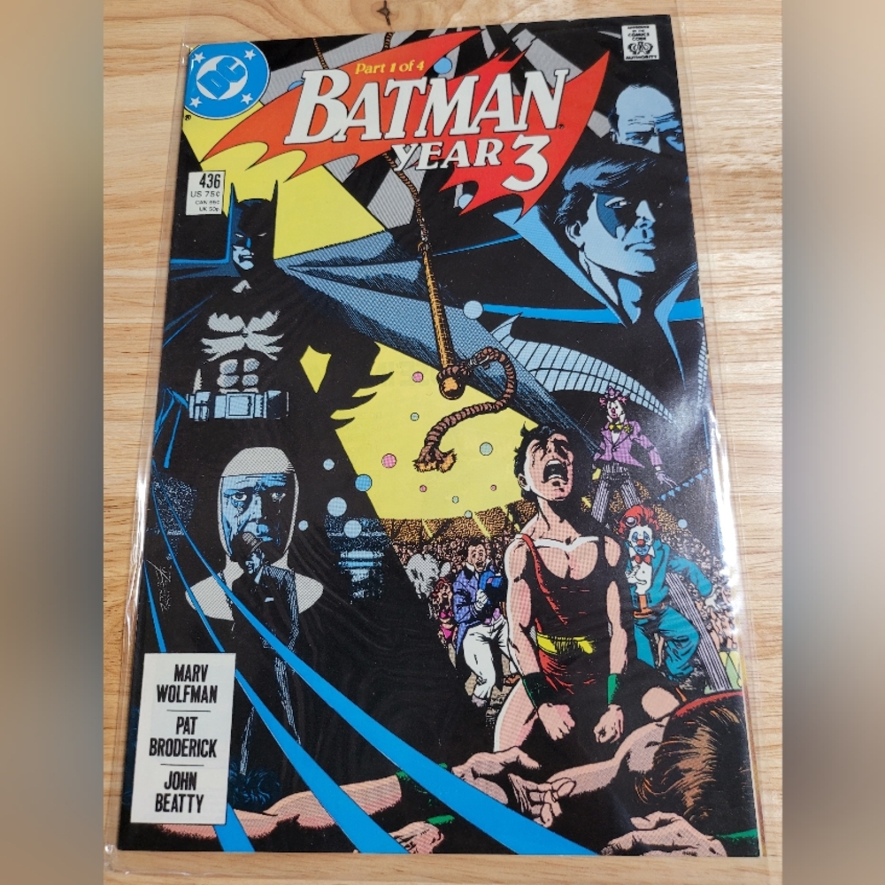 BATMAN #436 (DC Comics, 1989)~ TIMOTHY DRAKE ROBIN
